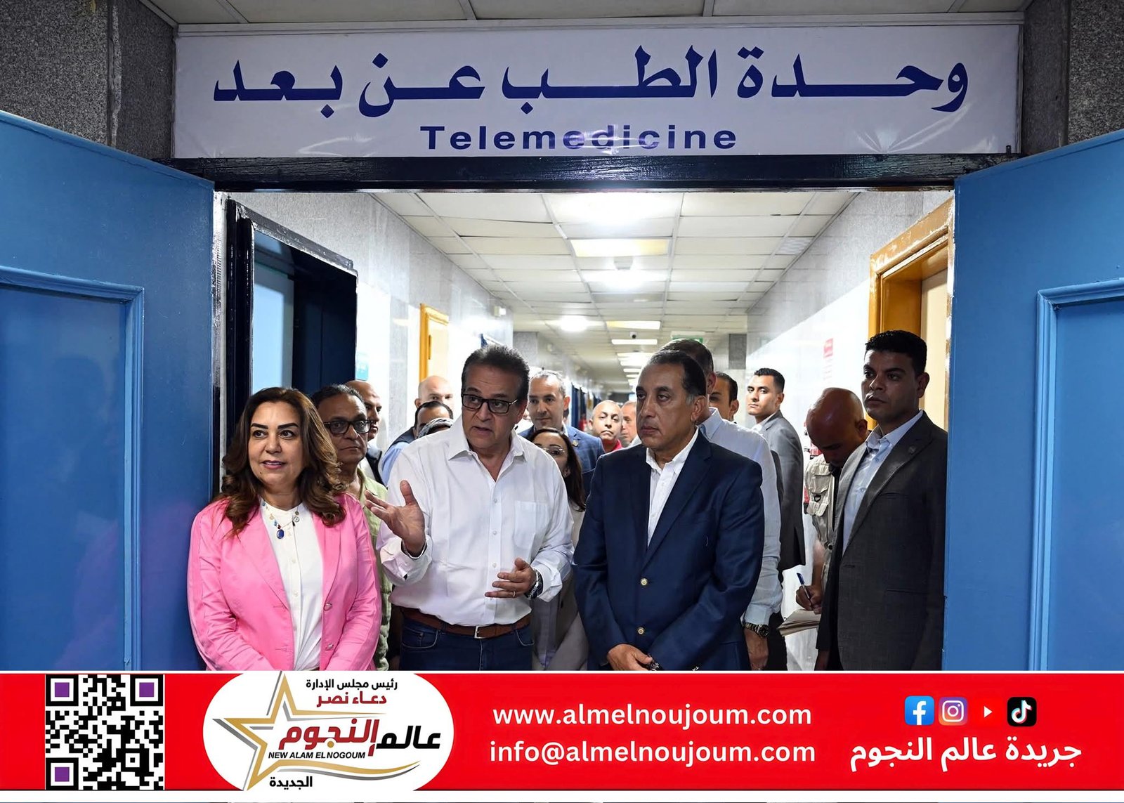 رئيس الوزراء يتفقد مستشفى وادي النطرون التخصصي