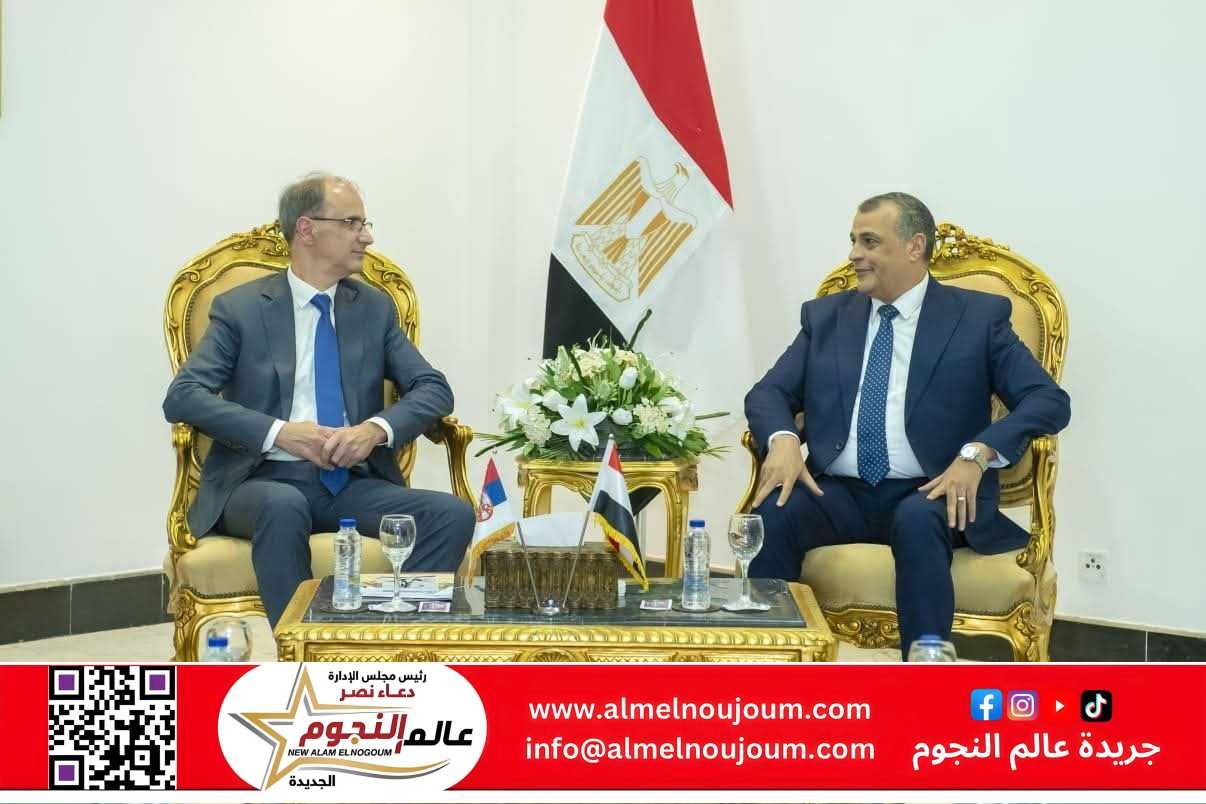 وزير الدولة للإنتاج الحربي يستقبل رئيس وزراء صربيا لبحث آليات تعزيز التعاون المشترك
