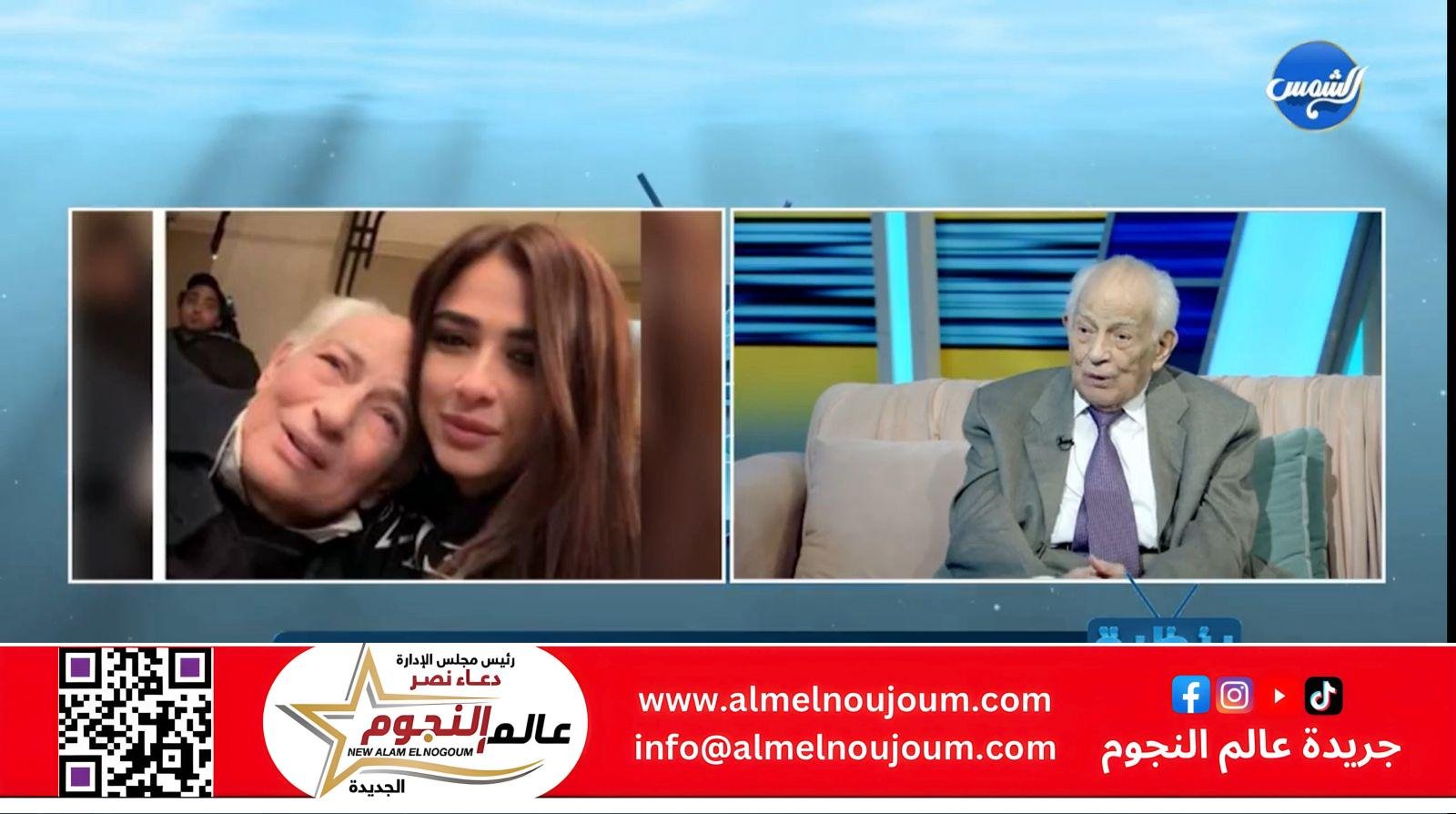 أبرز تصريحات رشوان توفيق بعد تصدره التريند: ربنا بعت لياسمين عبد العزيز رسالة معايا ونفسي محمد رياض يجسد سيرتي الذاتية