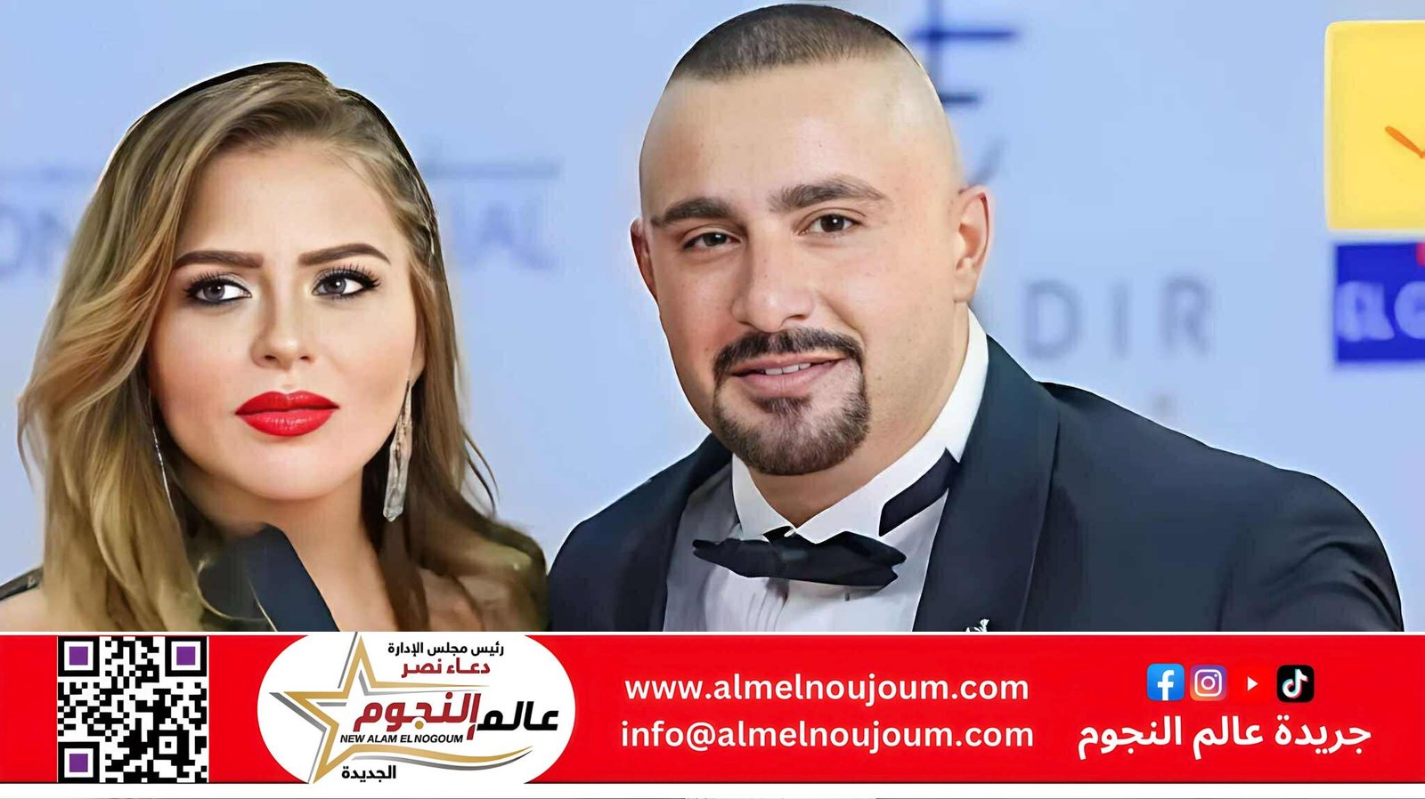 جدل جديد حول حساب أحمد السقا بعد شائعات زواج مها الصغير من طارق صبري