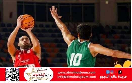 مباراة الأهلي ضد الاتحاد السكندري في نهائي دوري السوبر المصري لكرة السلة 2025