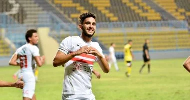 حسام أشرف ينضم إلى سموحة على سبيل الإعارة مع تمديد عقده مع الزمالك