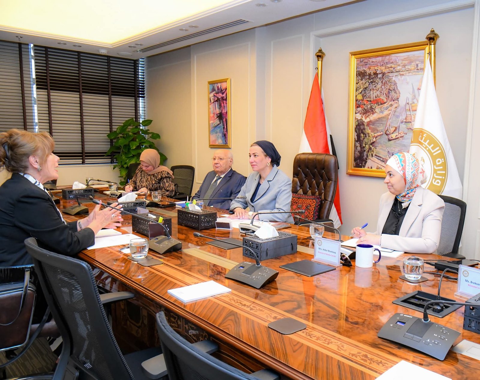 وزيرة البيئة تستقبل سفيرة المكسيك بمصر لبحث سبل التعاون الثنائي في مواجهة التحديات البيئية