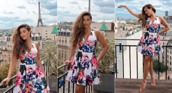 يارا السكري تخطف الأنظار بإطلالة صيفية أنيقة من قلب باريس