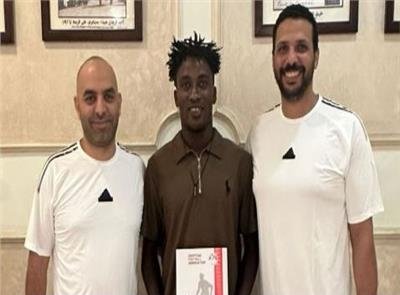 رسميا … غزل المحلة يتعاقد مع "شي بوندي" مهاجم منتخب الكاميرون للشباب