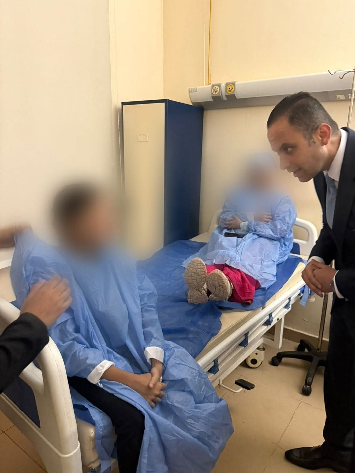 نائب وزير الصحة يتابع الحالة الصحية لمصابي حادث قطار مطروح في مستشفيي الضبعة ورأس الحكمة
