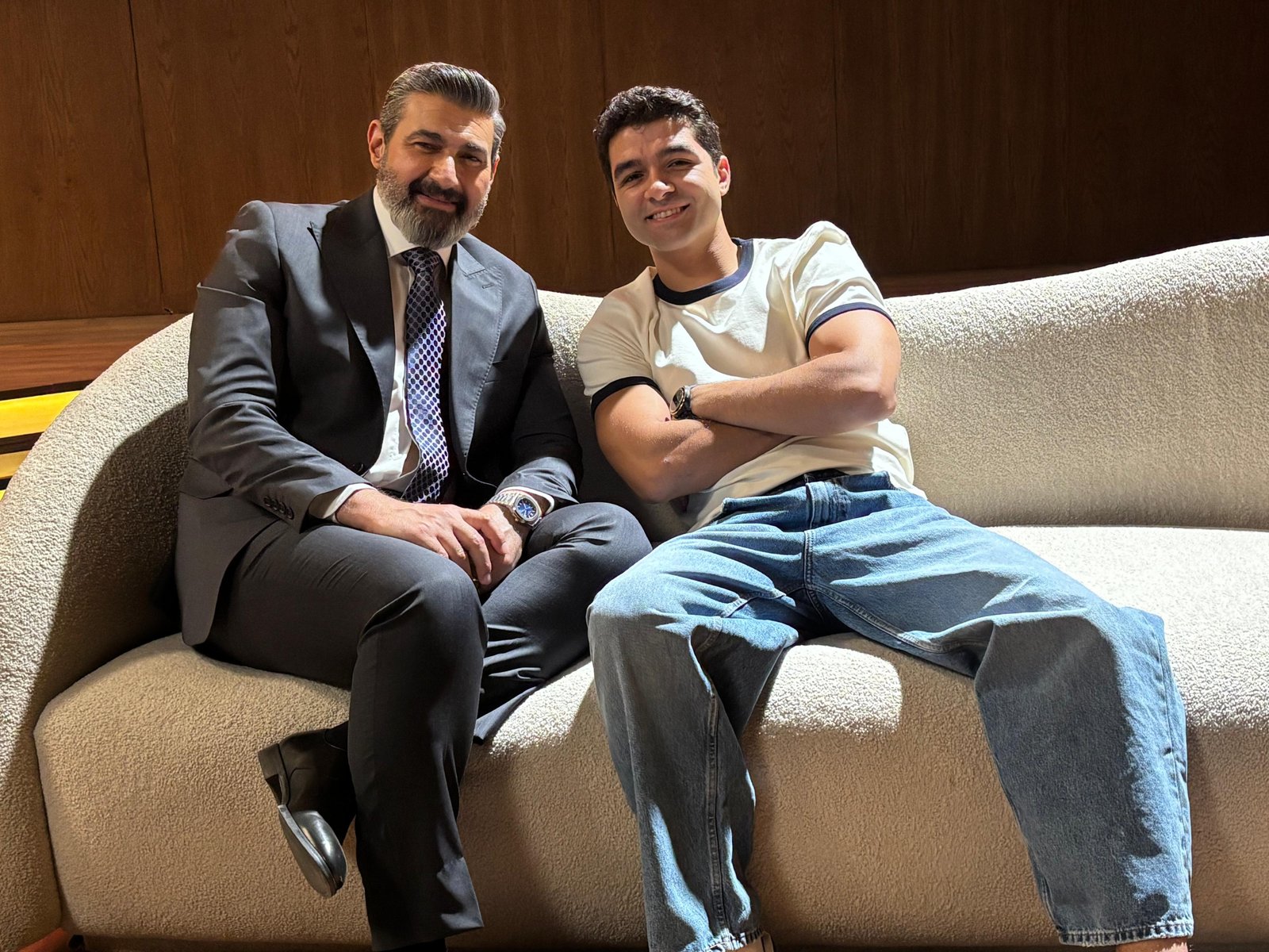 مينا نبيل نجل ياسر جلال وأروى جودة في للعدالة وجه أخر 