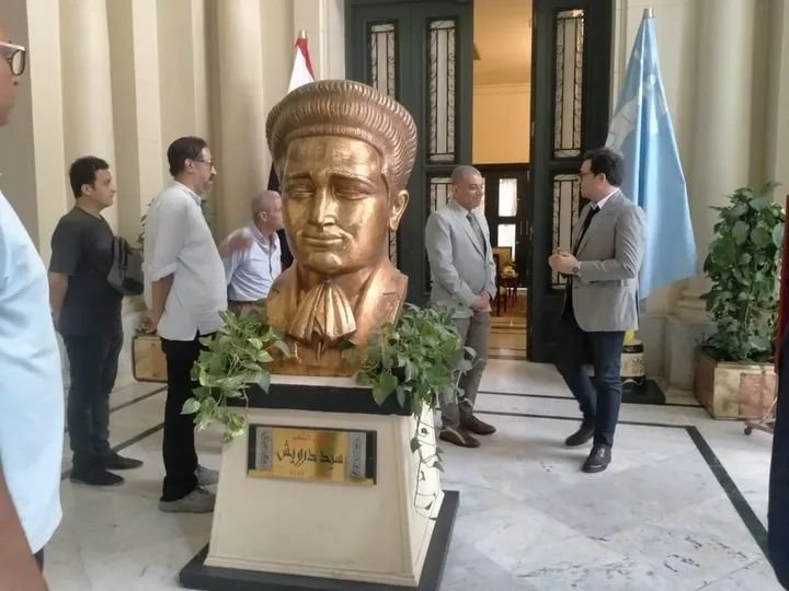 وزير الثقافة يتفقد مسرح سيد درويش "أوبرا الإسكندرية" 