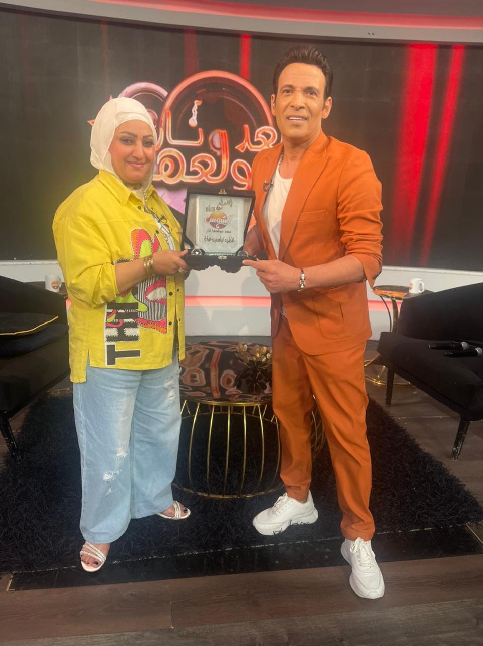 سعد الصغير يستضيف المطربة ياسمين عادل في سعد مولعها نار 