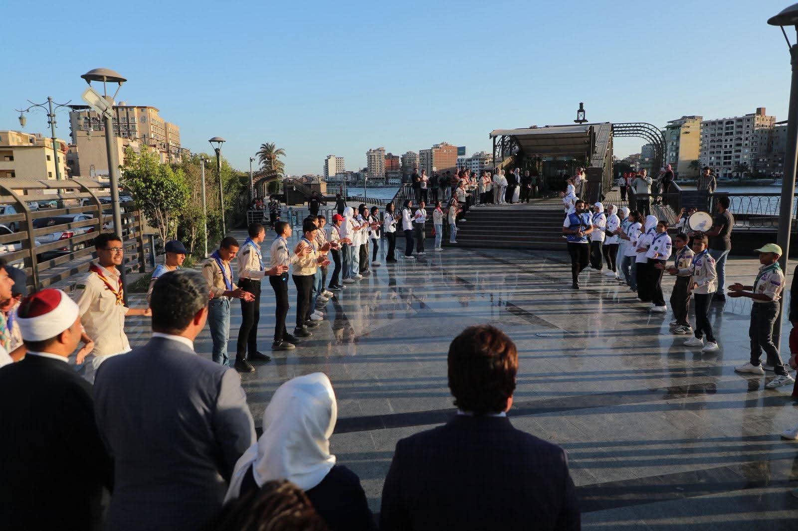 محافظ دمياط يشهد الحفل الختامى لمبادرة "انت واعي" والصالون الثقافى بجسر الحضارة