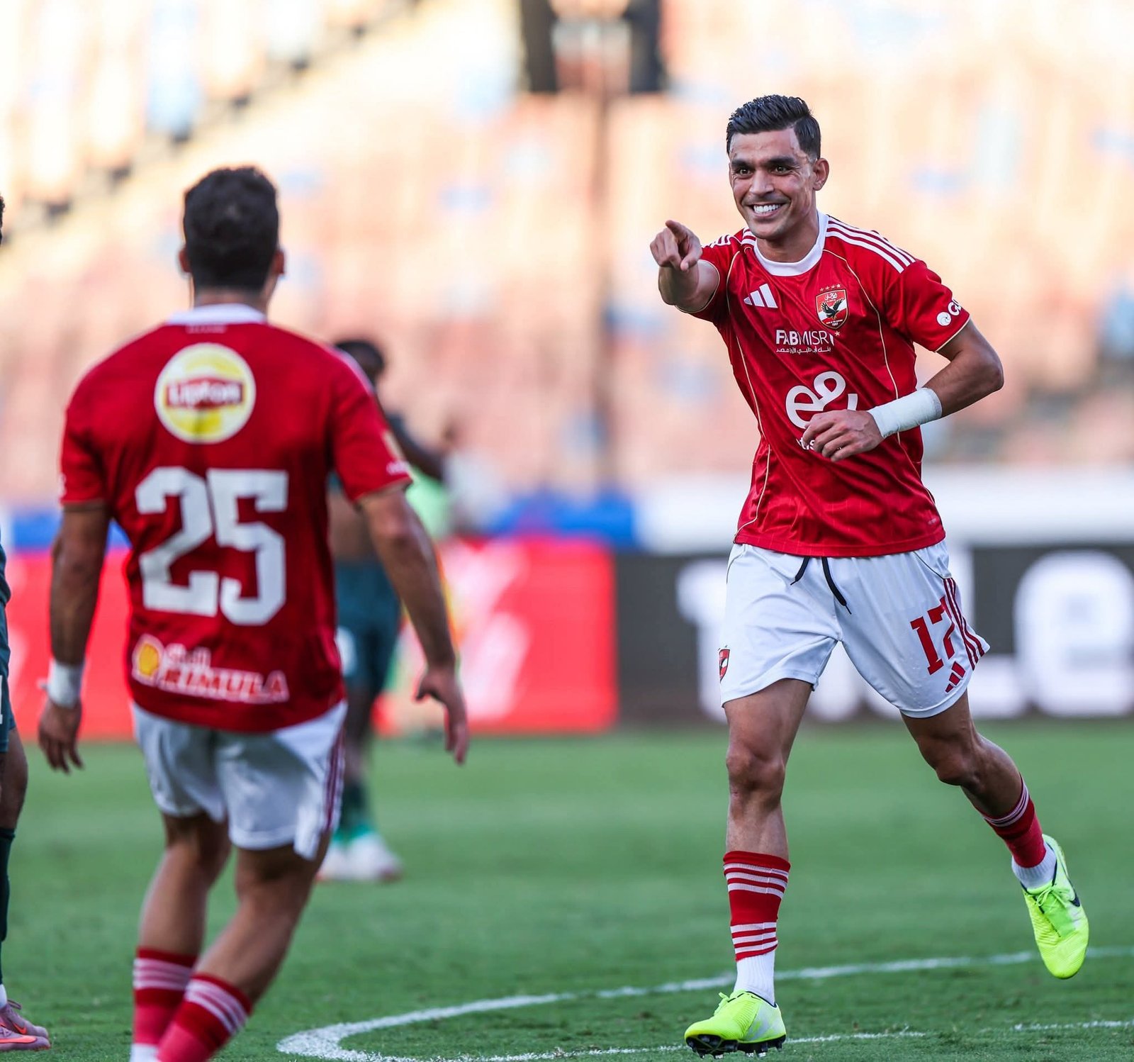 الأهلي يتقدم على الاتحاد السكندري بهدف بن شرقي