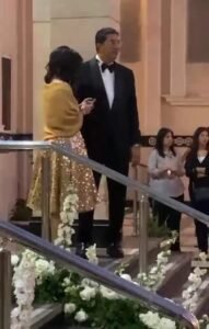 محمود حميدة وداليا البحيري أول حضور حفل زفاف نجل هاني رمزي