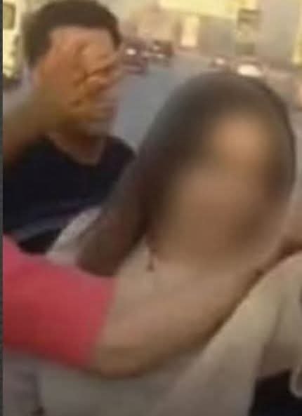 القبض على المتهمين بالفعل الفاضح على المحور