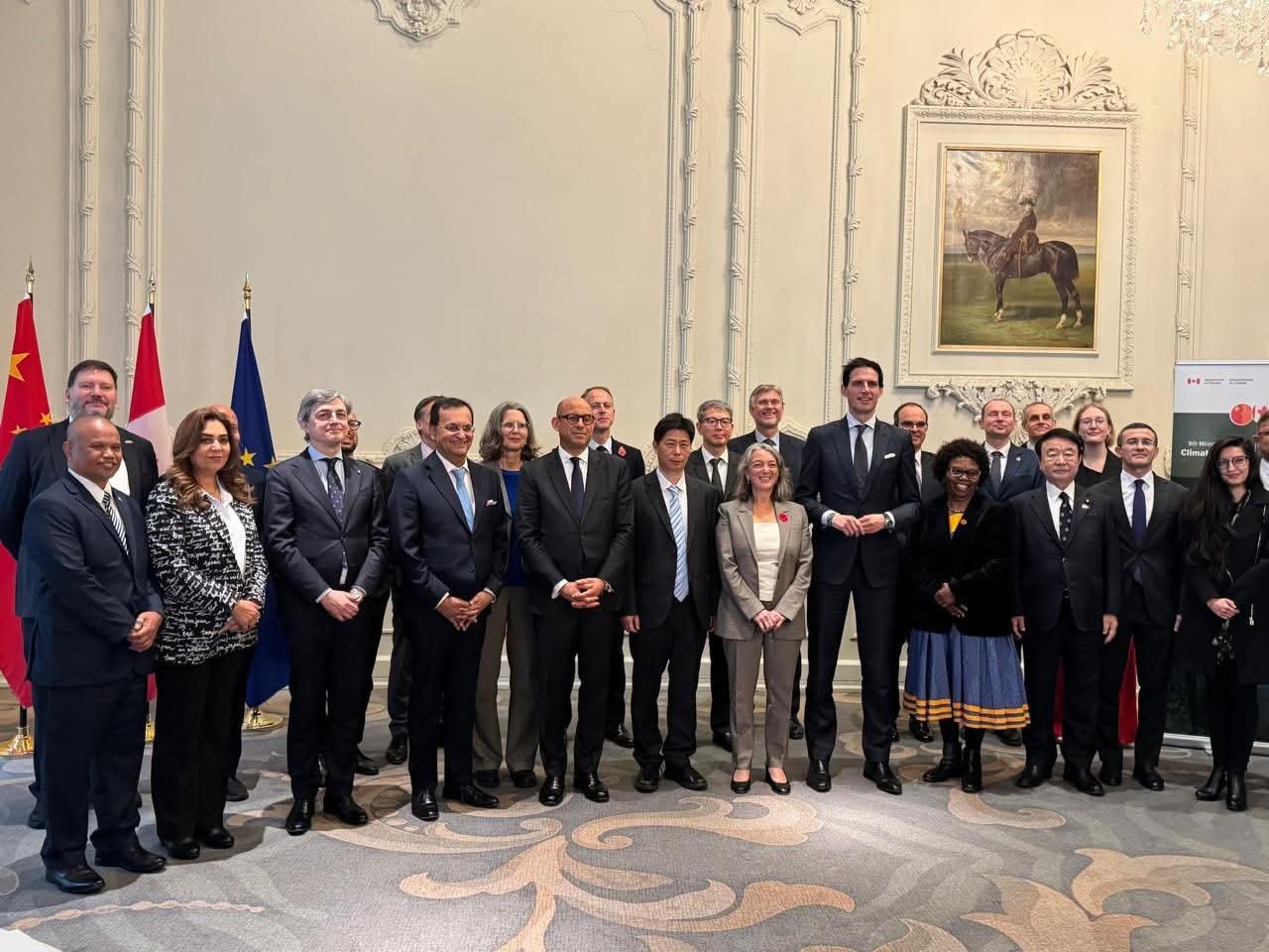 وزيرة التنمية المحلية والقائم بأعمال وزير البيئة تشارك في الجلسة الرسمية للاجتماع الوزاري بمشاركة كوكبة من وزراء البيئة حول العالم