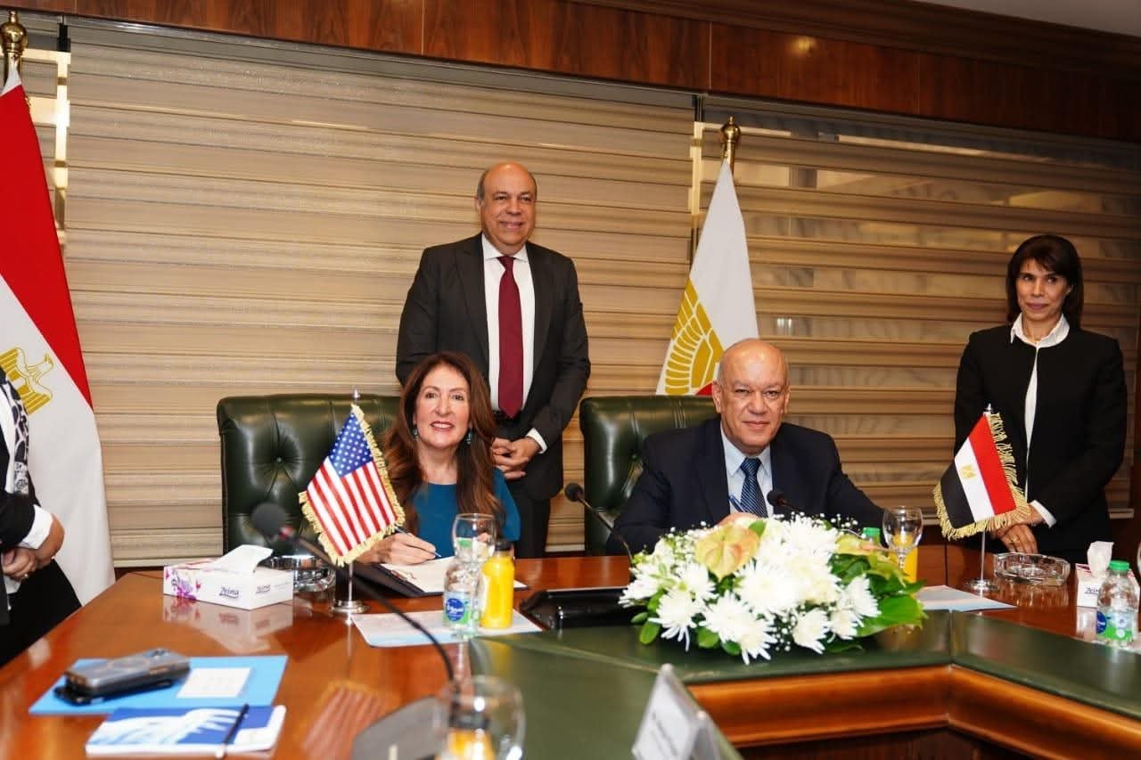 الحفني يشهد توقيع مذكرة تفاهم بين مصر والولايات المتحدة الأمريكية