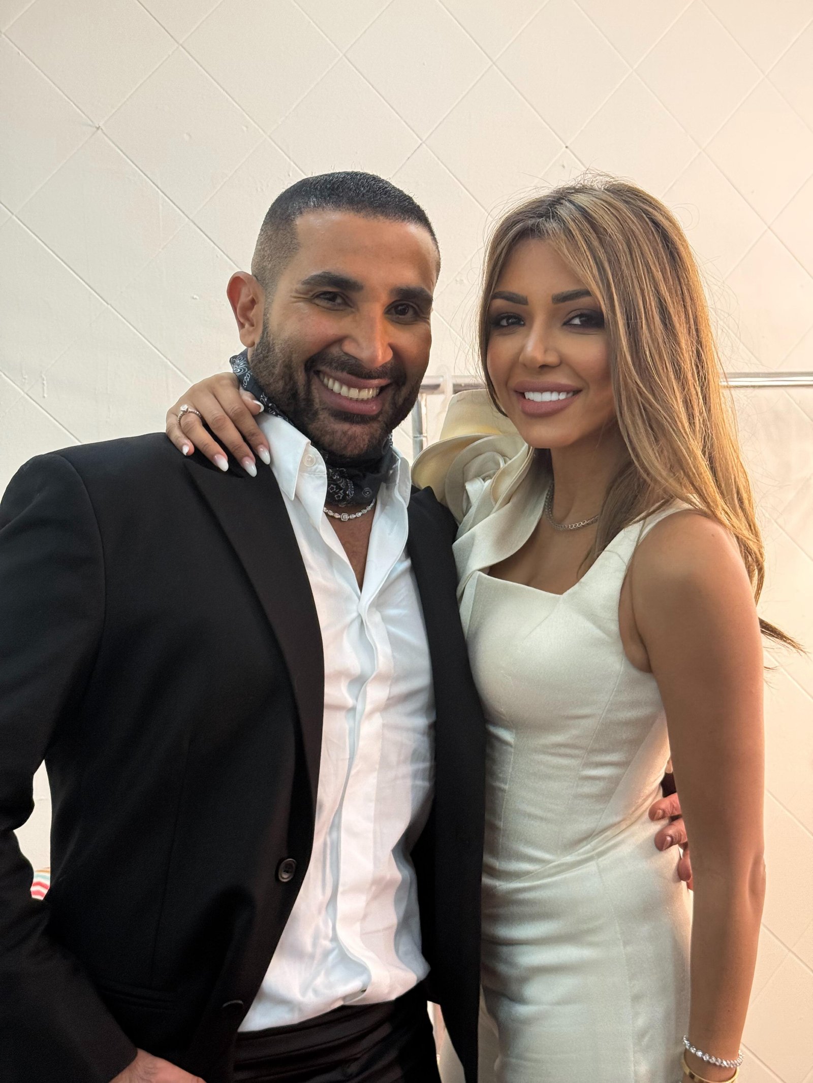 علياء بسيوني تلغي متابعة زوجها أحمد سعد عبر إنستجرام 