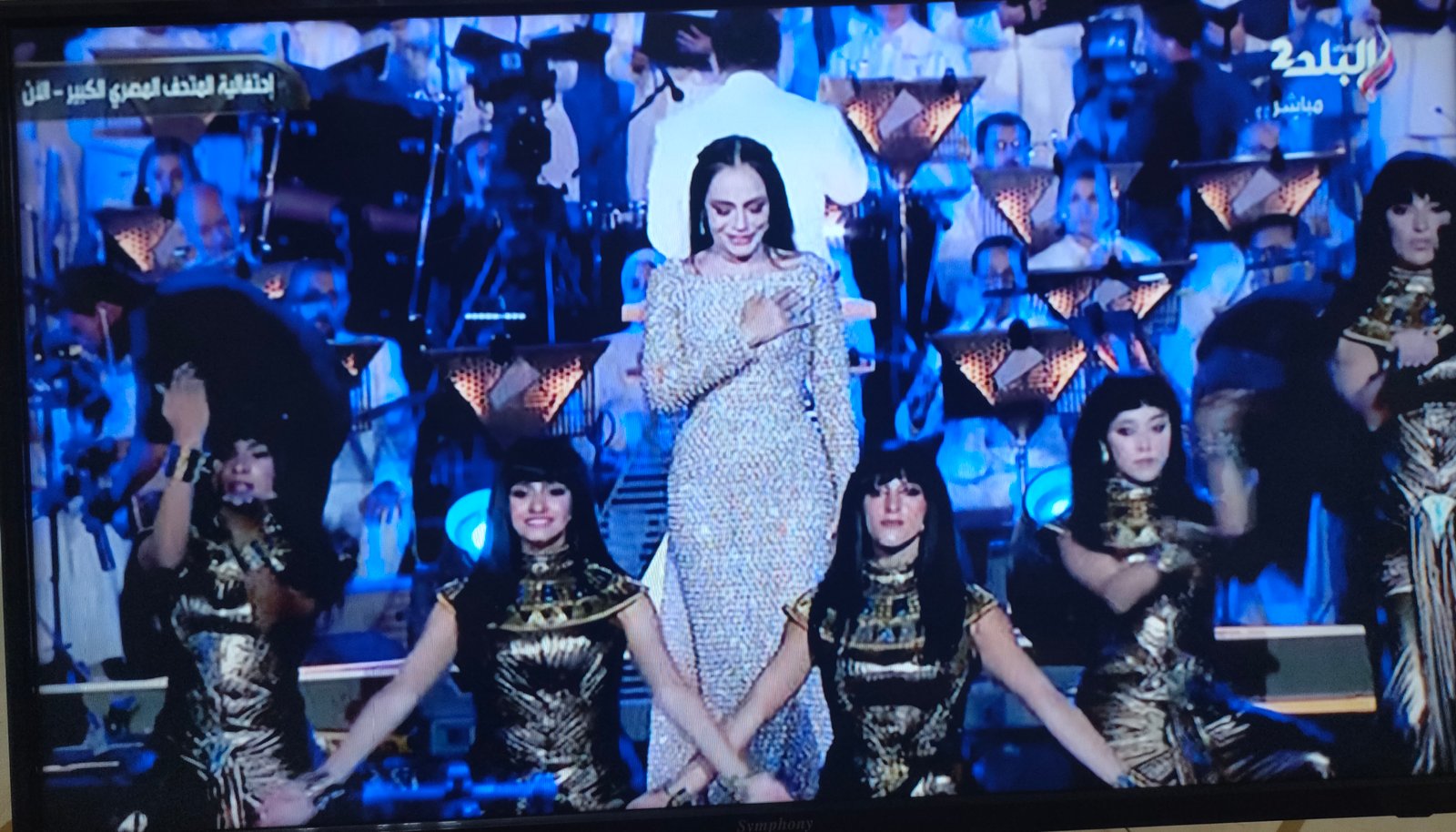 شيريهان تتألق في افتتاح المتحف المصري الكبير: "مصرية وأفتخر بانتمائي لأقدم شعب وأول حضارة"