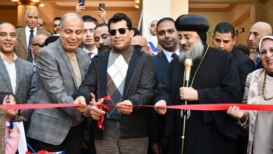 وزير الشباب والرياضة ومحافظ المنيا يفتتحان ملتقى التوظيف الخامس بنادي الواي بأبوقرقاص 