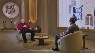 الثلاثاء على شاشة ON.. خالد الصاوي ضيف «كلمة أخيرة» مع أحمد سالم 3 الثلاثاء على شاشة ON.. خالد الصاوي ضيف «كلمة أخيرة» مع أحمد سالم