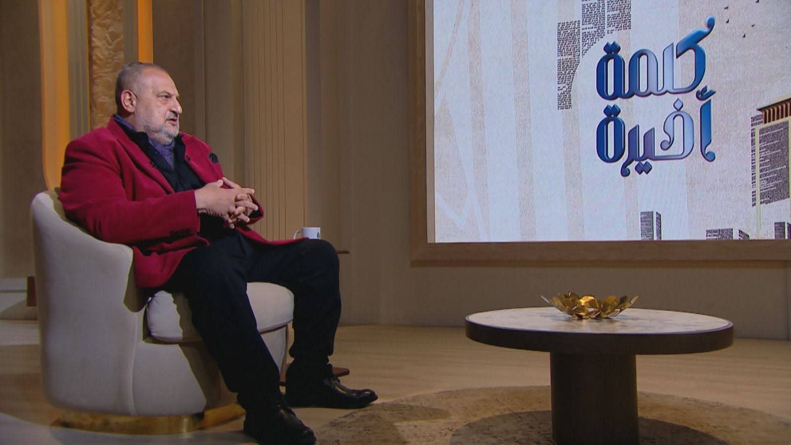 الثلاثاء على شاشة ON.. خالد الصاوي ضيف «كلمة أخيرة» مع أحمد سالم
