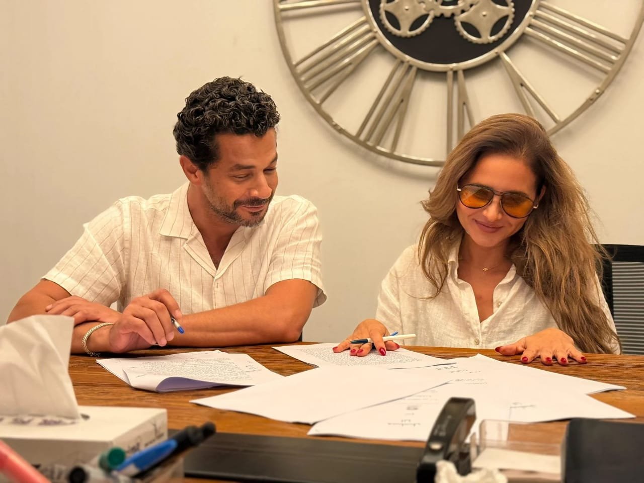 "نيللى كريم وشريف سلامة يبدآن تصوير «على قد الحب» للعرض فى رمضان المقبل"