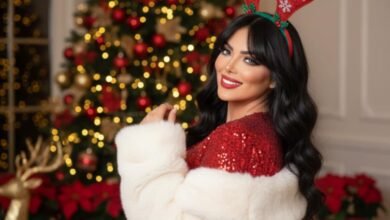 حورية فرغلي تستقبل رأس السنة بإطلالة احتفالية ولمسة دافئة من البهجة