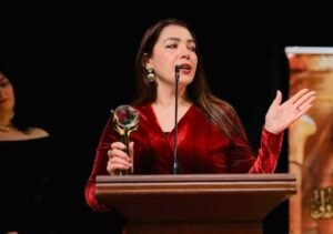 تكريم الكاتبة دينا شرف الدين بمهرجان روائع الإبداع الدولي في دورته العاشرة