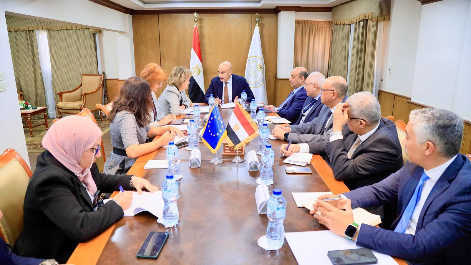 وزير التربية والتعليم يستعرض مع رئيسة بعثة الاتحاد الأوروبي في مصر جهود إصلاح المنظومة التعليمية 