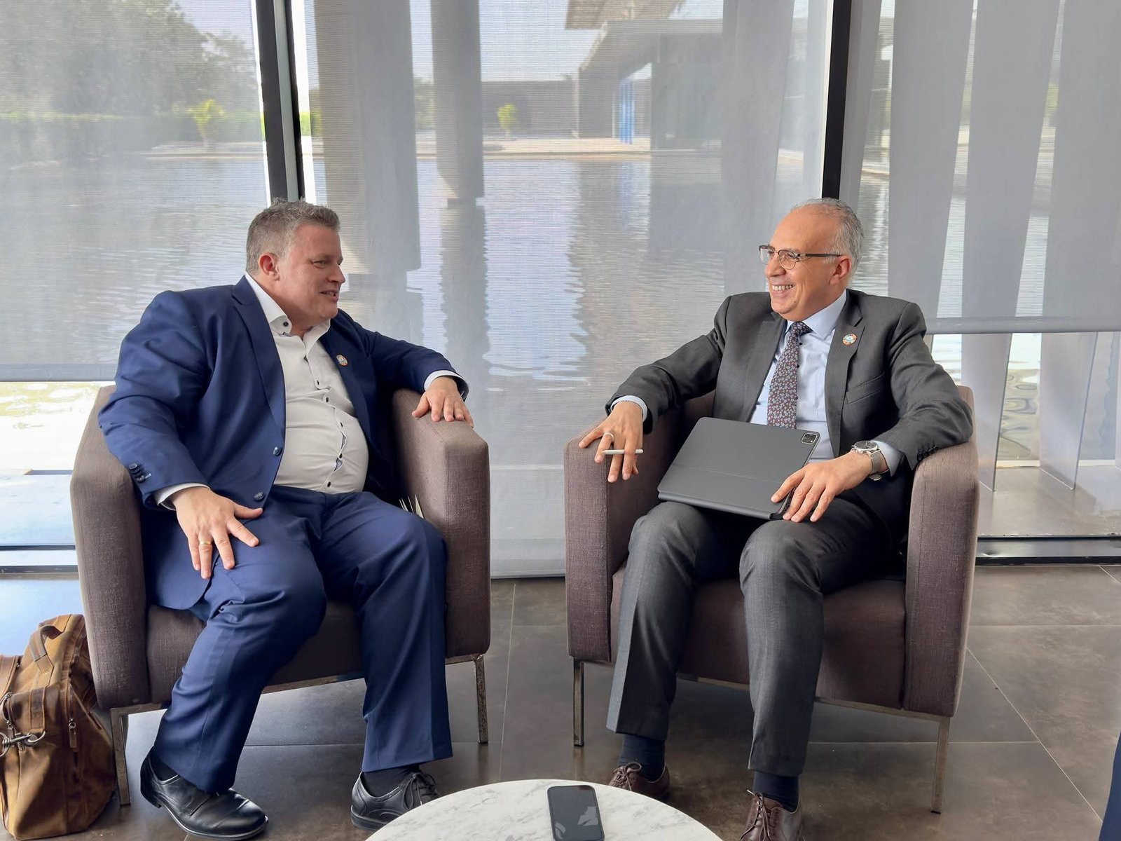 سويلم يلتقي نائب وزير البيئة الألماني