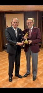 تكريم محمد صبحي في احتفالية الجمعية المصرية العربية للثقافة والإعلام والفنون