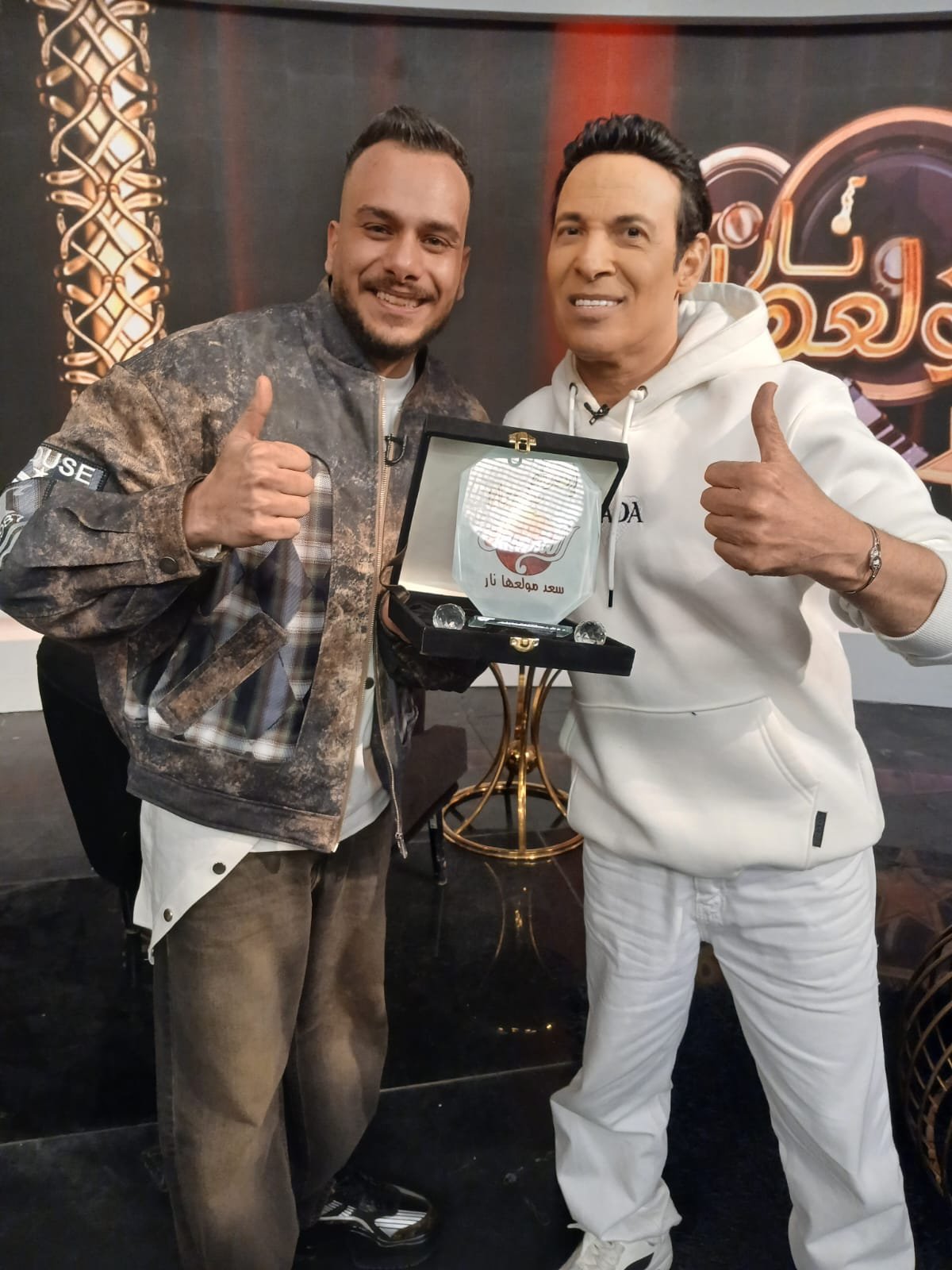 سعد الصغير يستضيف المطرب محمود سعيد في سعد مولعها نار..اليوم 1 سعد الصغير يستضيف المطرب محمود سعيد في سعد مولعها نار..اليوم