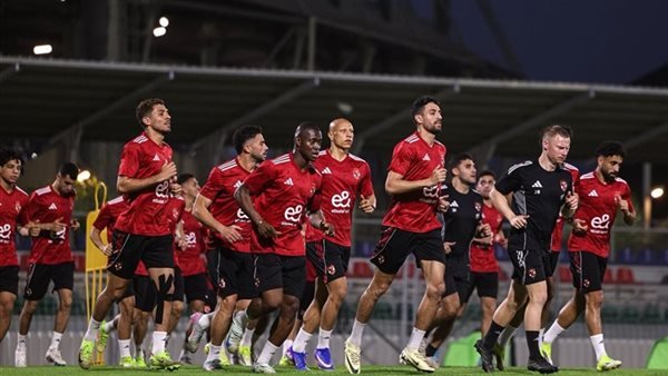 الأهلي يخوض اليوم الجمعة مرانة الاخير إستعدادا لمواجهة شبيبة القبائل الجزائري بدوري أبطال إفريقيا