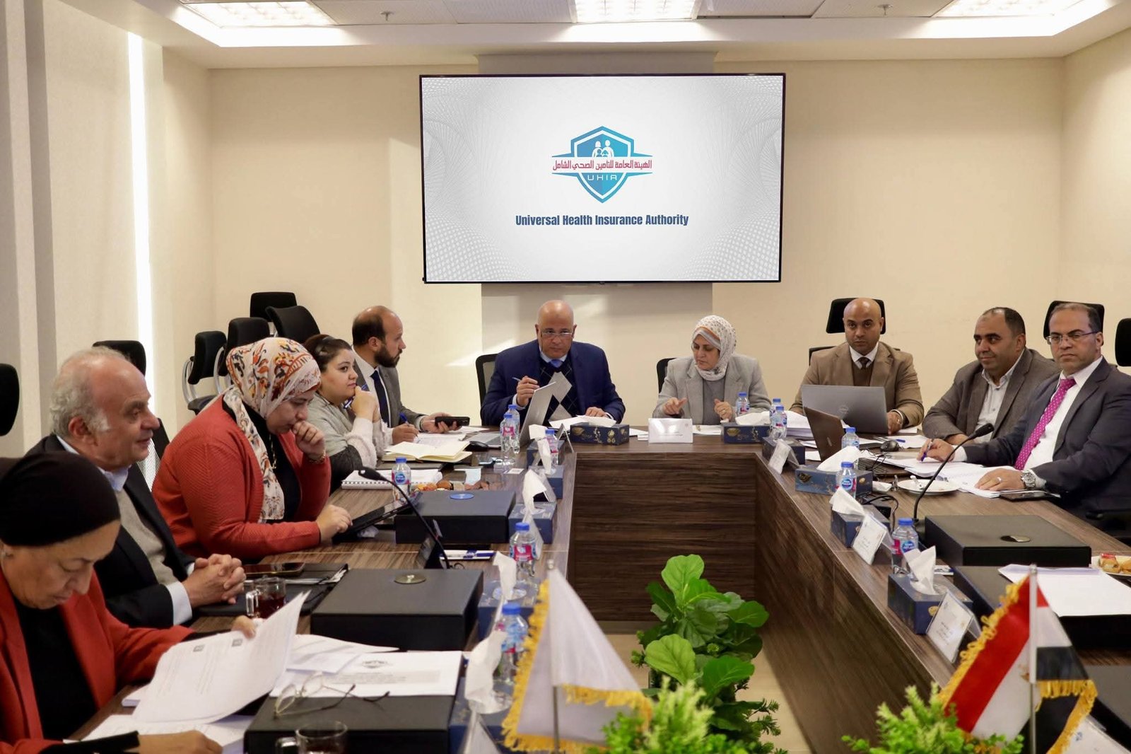 مجلس الإدارة يتخذ قرارات جديدة لدعم الاستدامة المالية والتوسع الاستثماري بمنظومة التأمين الصحي الشامل