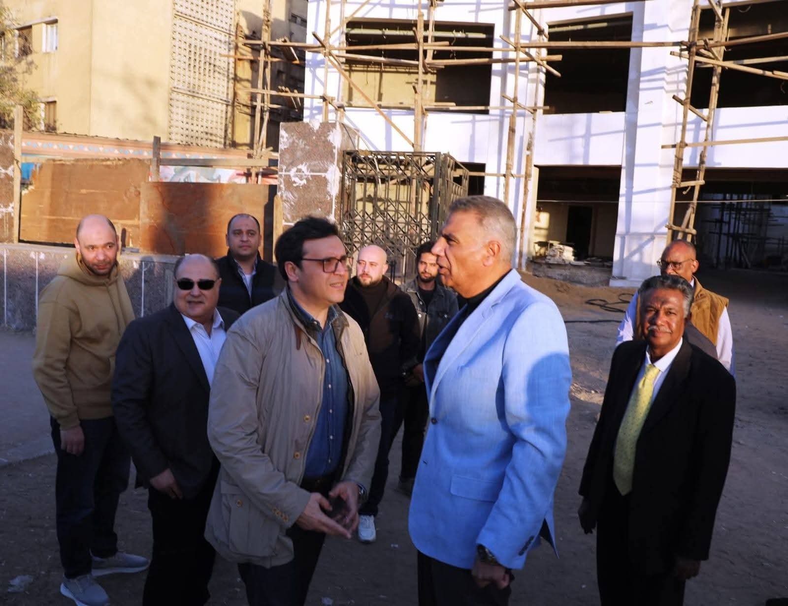 وزير الثقافة يتفقد مشروع تطوير قصر ثقافة أسوان ويوجه بتسريع معدلات العمل تمهيدًا لافتتاحه في الوقت المحدد