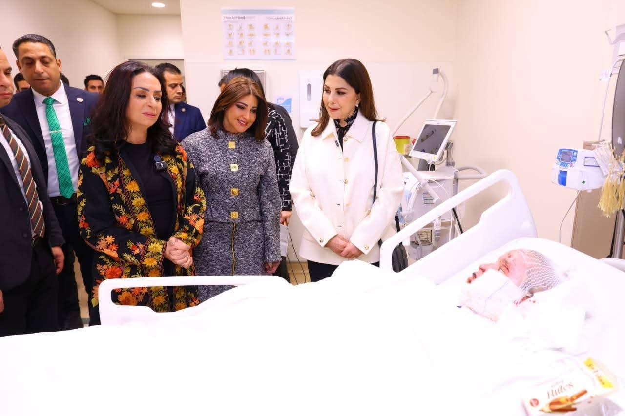 وزيرة التضامن تتفقد مستشفى أهل مصر لعلاج الحروق بالقاهرة الجديدة بحضور هبه السويدي والفنانة ماجدة الرومي