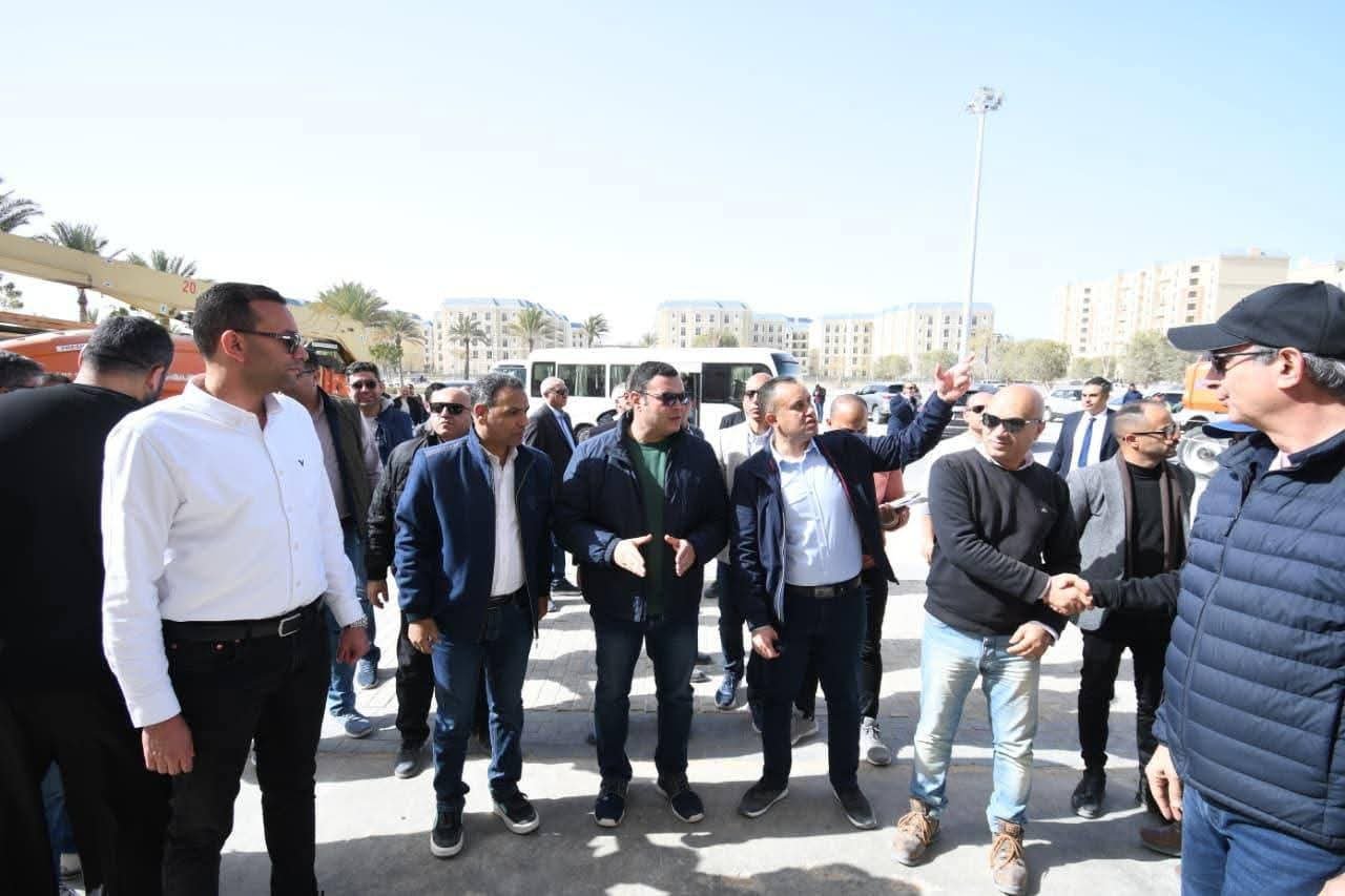 وزير الإسكان يتفقد مركز المؤتمرات والمعارض بالمدينة التراثية و"سكن كل المصريين" 