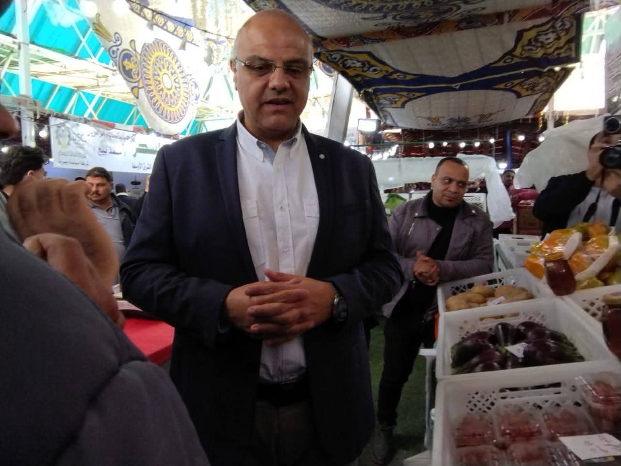 محافظ الاسكندرية الجديد يفتتح معرض أهلا رمضان بأرض المعارض القديمة بمنطقة السيوف تحت سفح الهرم الزجاجي