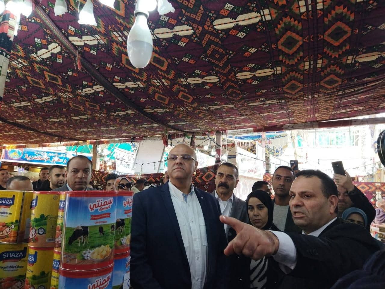 محافظ الاسكندرية الجديد يفتتح معرض أهلا رمضان بأرض المعارض القديمة بمنطقة السيوف