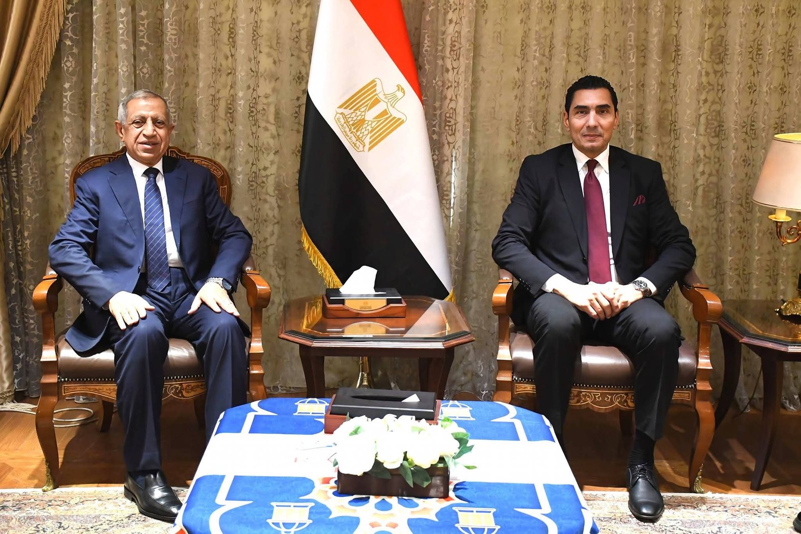 وزير الشباب والرياضة يلتقي رئيس الأكاديمية العربية للعلوم والتكنولوجيا لبحث تطوير وتعزيز التعاون بين الجانبين