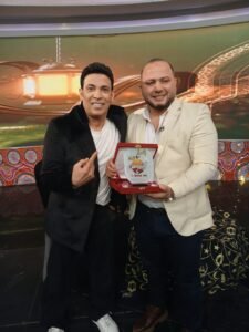 سعد الصغير يستضيف المنشد الدينى أحمد صلاح في برنامج على باب الله 