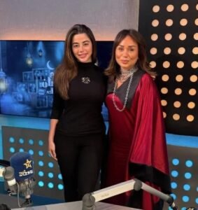 يارا السكري لـ«نجوم FM»: أحمد العوضي قالي "شمسك حامية"