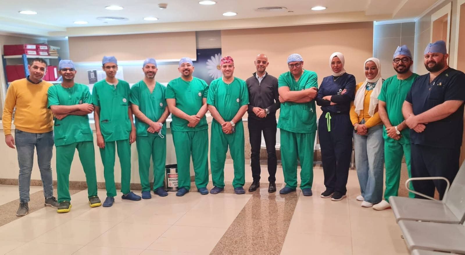 نجاح جراحة زرع جهاز التحفيز العميق للمخ (DBS) لمريض بمجمع الإسماعيلية الطبي