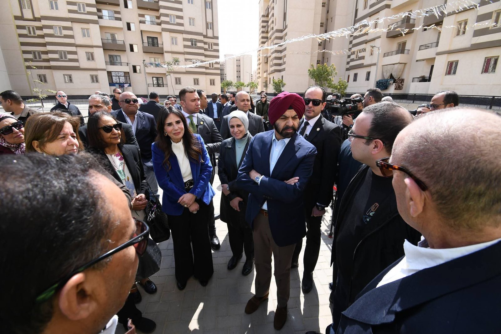 رئيس مجموعة البنك الدولي يزور وحدات المبادرة الرئاسية "سكن لكل المصريين" بمدينة العاشر من رمضان 3 رئيس مجموعة البنك الدولي يزور وحدات المبادرة الرئاسية "سكن لكل المصريين" بمدينة العاشر من رمضان