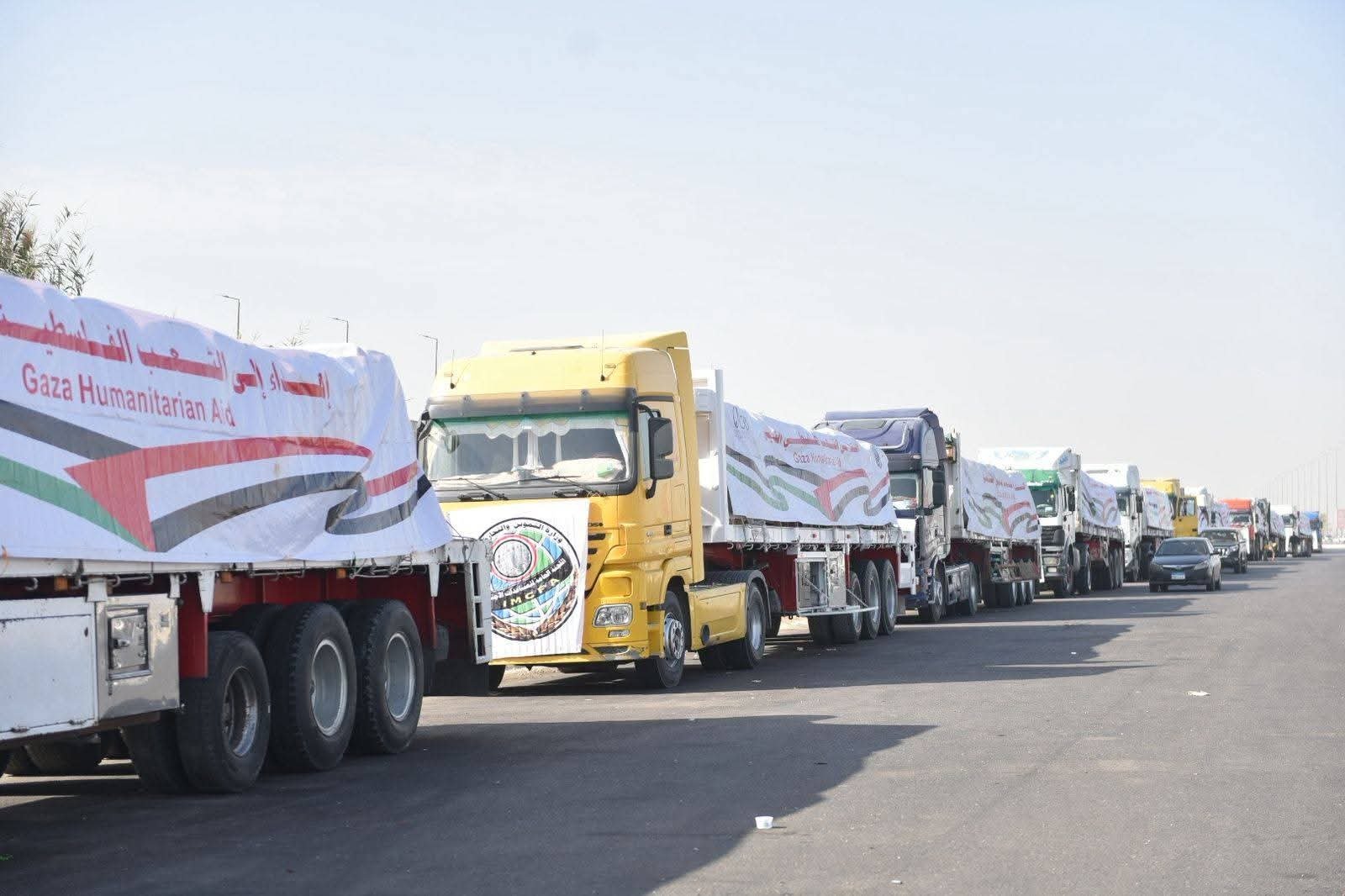 وزير التموين : إطلاق القافلة رقم (16) من المساعدات الإغاثية العاجلة إلى قطاع غزة بالتعاون مع هيئة الإغاثة الكاثوليكية