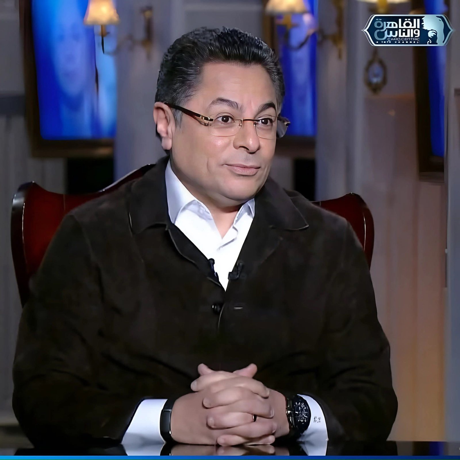 خالد أبو بكر ضيف “حبر سري” مع أسما إبراهيم في حلقة خاصة