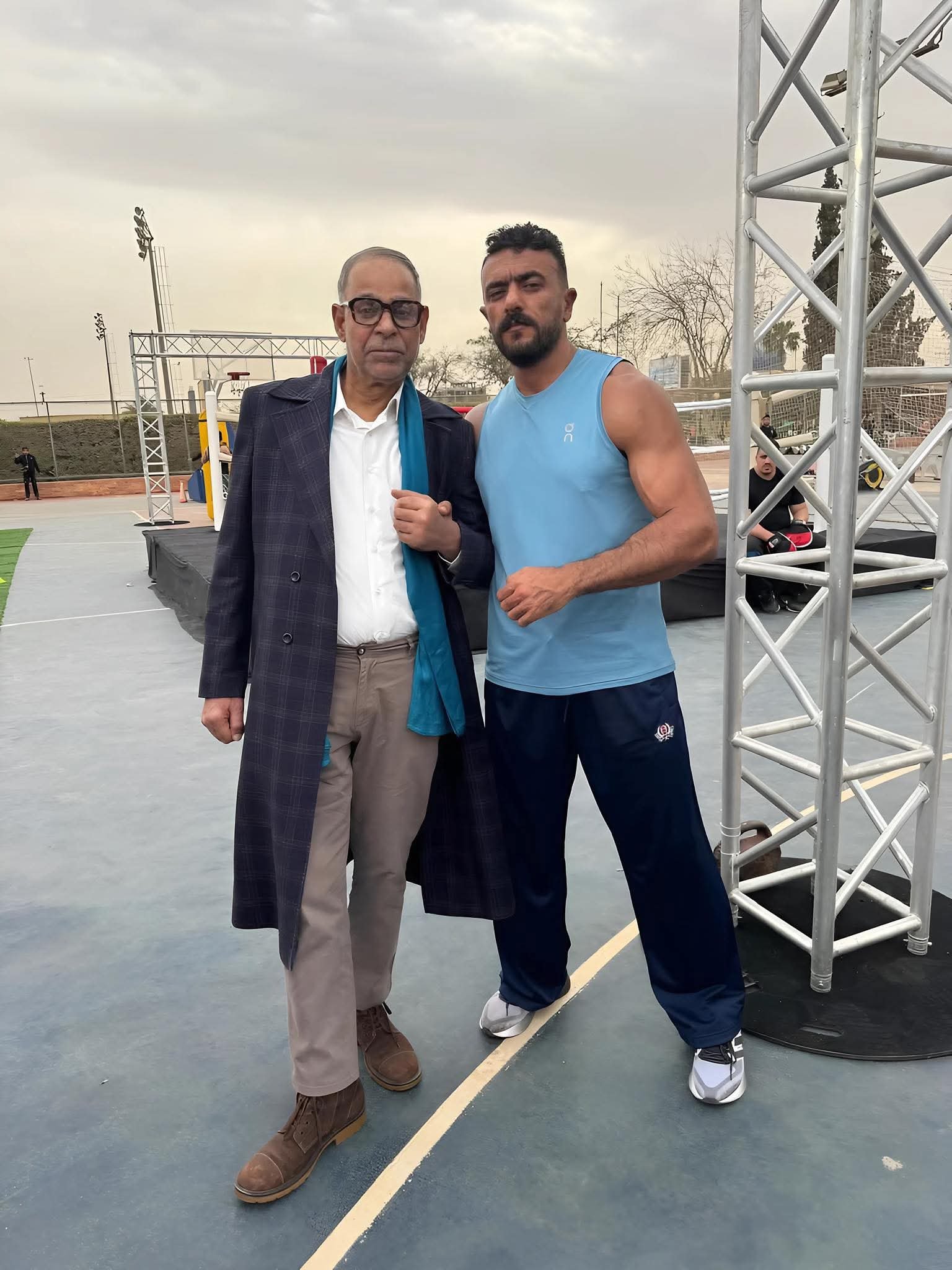 محمود البزاوي يمازح أحمد العوضي بصورة جديدة: «الباشاوات علي كلاي وعزازي»