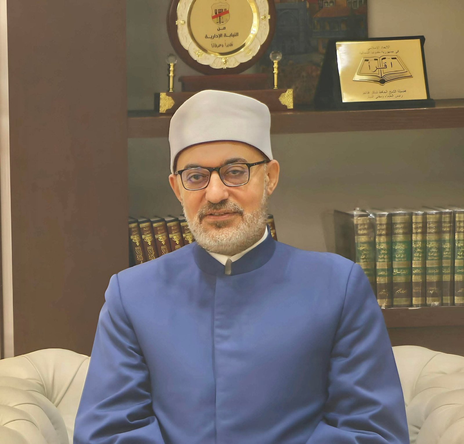 مفتي الجمهورية ينعى والدة وزير الزراعة ويقدم خالص التعازي