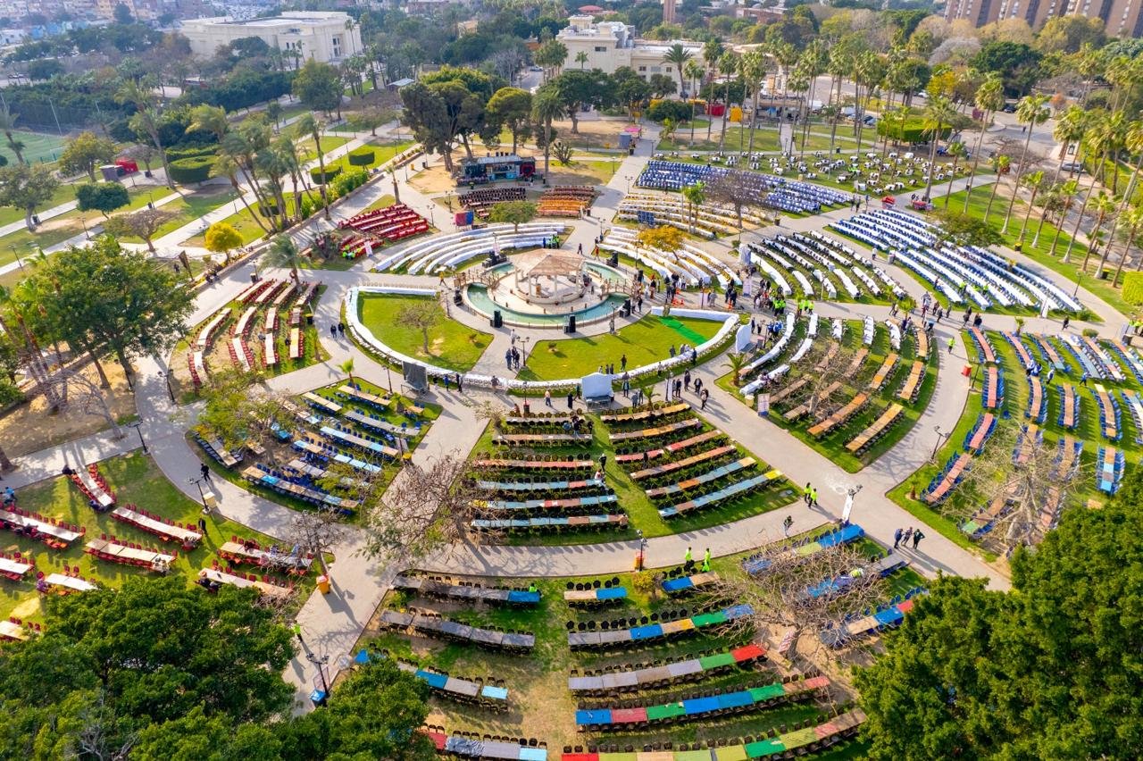 محافظة الإسكندرية تنظم مائدة إفطار جماعي للعاملين بالجهات التنفيذية داخل حديقة أنطونيادس 9 محافظة الإسكندرية تنظم مائدة إفطار جماعي للعاملين بالجهات التنفيذية داخل حديقة أنطونيادس