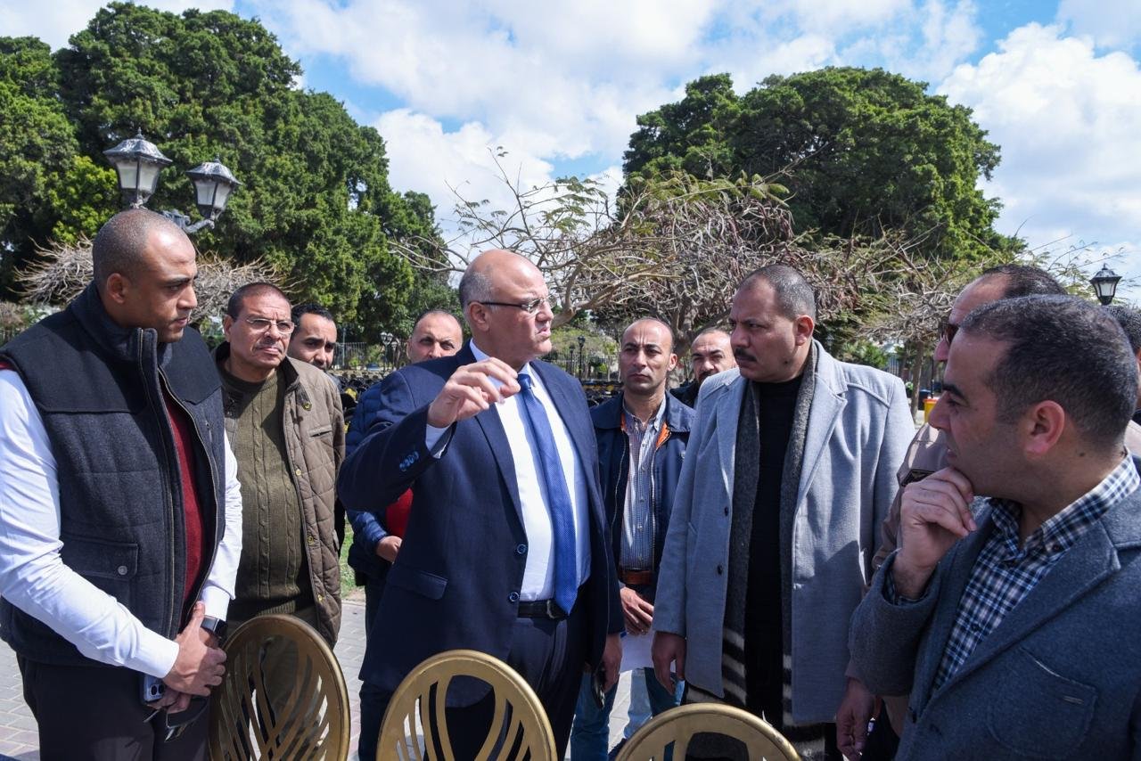 محافظة الإسكندرية تنظم مائدة إفطار جماعي للعاملين بالجهات التنفيذية داخل حديقة أنطونيادس