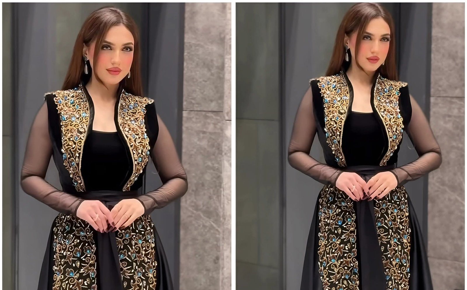 ياسمين عز تخطف الأنظار بقفطان رمضاني أنيق في سحور تركي آل الشيخ بالقاهرة 6 ياسمين عز تخطف الأنظار بقفطان رمضاني أنيق في سحور تركي آل الشيخ بالقاهرة